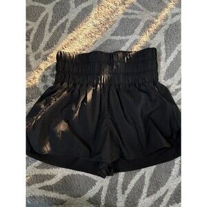 Free People Movement The Way Home Shorts in Black